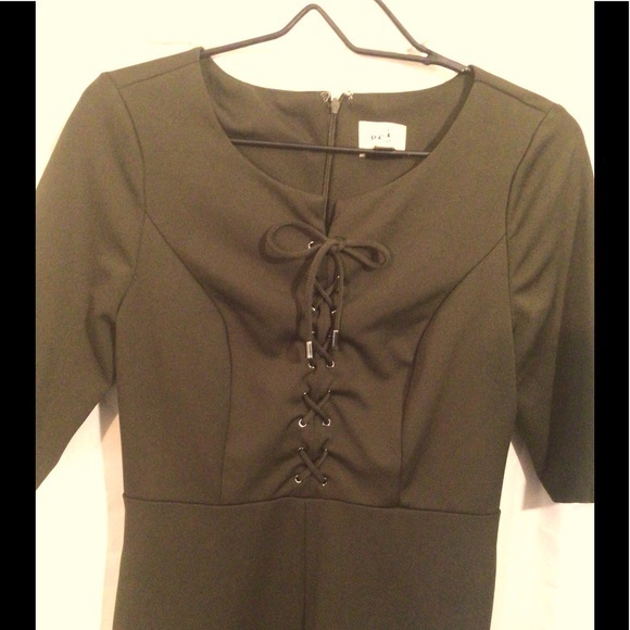 🎁ECI MILITAR GREEN DRESS - Picture 4 of 8